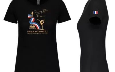 Tee-shirts personnalisés pour club de twirling : affichez fièrement votre identité